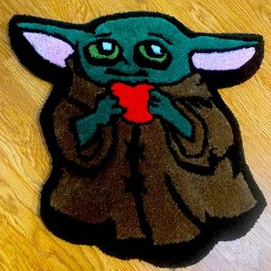 Beautiful handmade decorative rock or wall art..